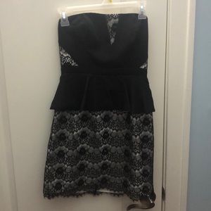 BCBG lace cocktail dress